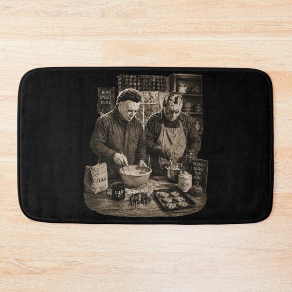 Item preview, Horror Icons Baking Cookies Funny designed and sold by MrDavidS59848.