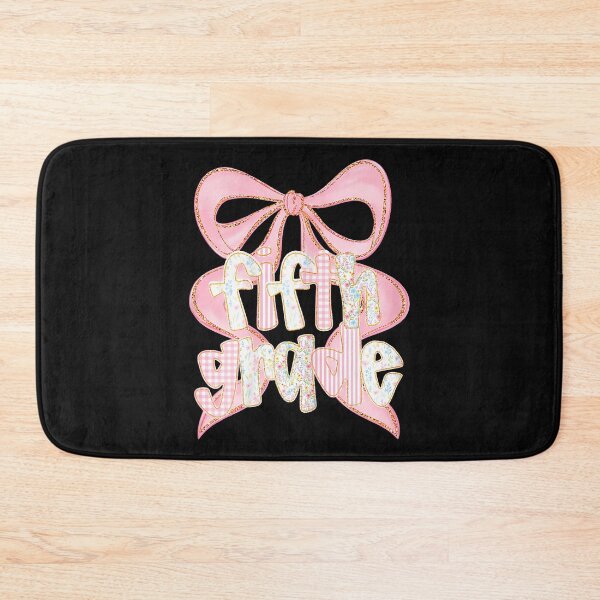 Item preview, Preppy Fifth Grade Teacher 5Th Grade Floral Coquette Bow designed and sold by Krwasatoune.