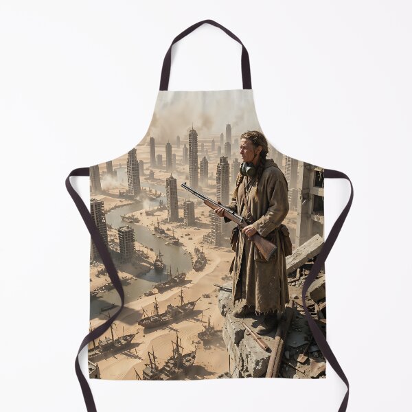 Item preview, The Guardian of the Ashes in the Post-Apocalypse designed and sold by VoidVeilStudio.