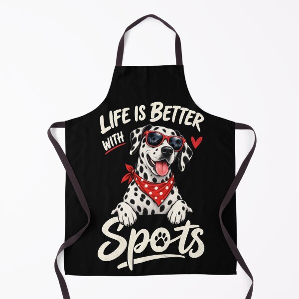 Item preview, Life Is Better With Spots – Cute Dalmatian Dog designed and sold by SidTastic .