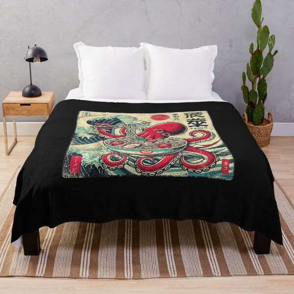 Item preview, Octopus Ramen Japanese Funny Graphic Kawaii Octopus Anime designed and sold by ClairLuther571.