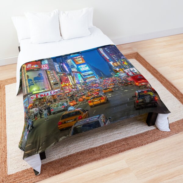 Times Square (Broadway) Comforter