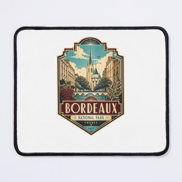 Item preview, Bordeaux National Park France 1937 French City Traveler designed and sold by Star3NowForMe.