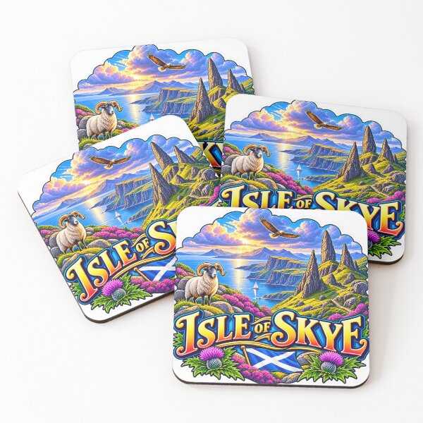 Item preview, Isle of Skye – Old Man of Storr & Scottish Island Travel Art designed and sold by ChicClicker.