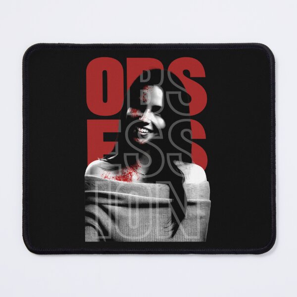 Item preview, Obsession 2026 Red Typography Portrait Design designed and sold by Colleen Jordan.