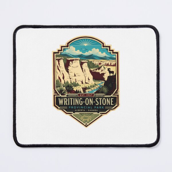 Item preview, Writing-On-Stone Provincial Park Alberta - Canada Travel Landmark Explorer designed and sold by Star3NowForMe.
