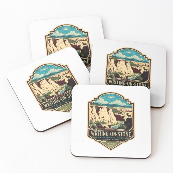 Item preview, Writing-On-Stone Provincial Park Alberta - Canada Travel Landmark Explorer designed and sold by Star3NowForMe.