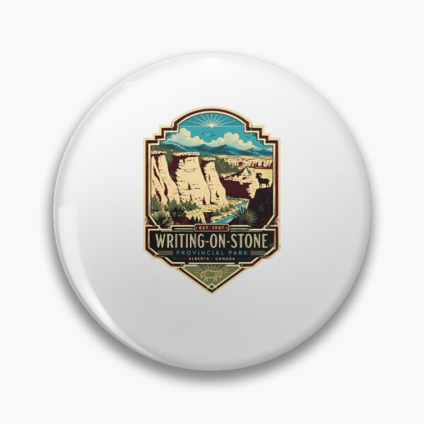 Item preview, Writing-On-Stone Provincial Park Alberta - Canada Travel Landmark Explorer designed and sold by Star3NowForMe.