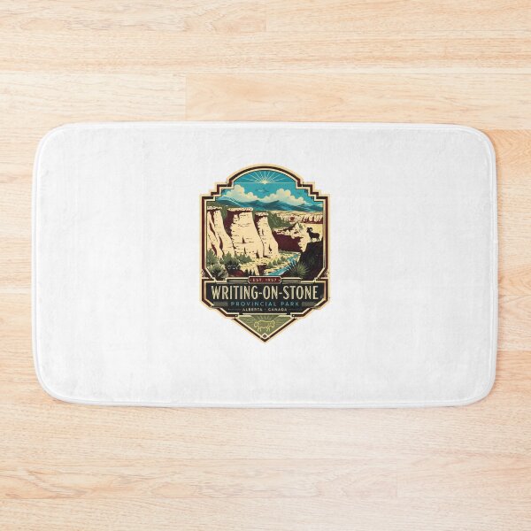 Item preview, Writing-On-Stone Provincial Park Alberta - Canada Travel Landmark Explorer designed and sold by Star3NowForMe.
