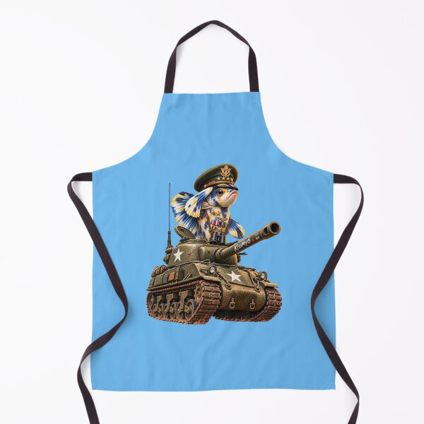 Item preview, Fish Tank – Betta General Commanding a Sherman Tank designed and sold by KissMy6 Industries.