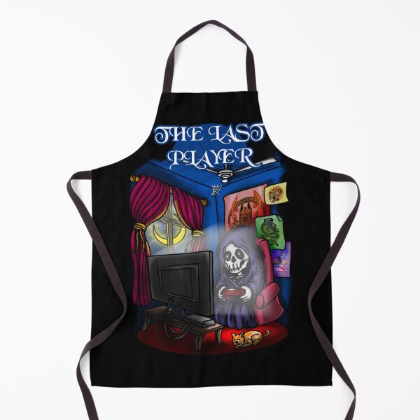Item preview, The Last Player – Skeleton Gamer Gaming at Night designed and sold by Migiteart.