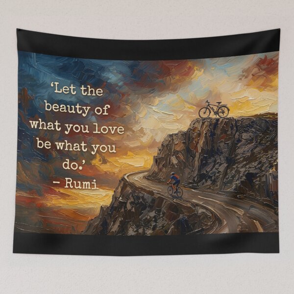 Item preview, Rumi Cycling, Beauty of what you love designed and sold by Old Barn Studios.