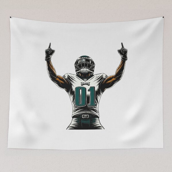 Item preview, Football Player Victory Pose Sports Fan Art designed and sold by TravisBur34571.