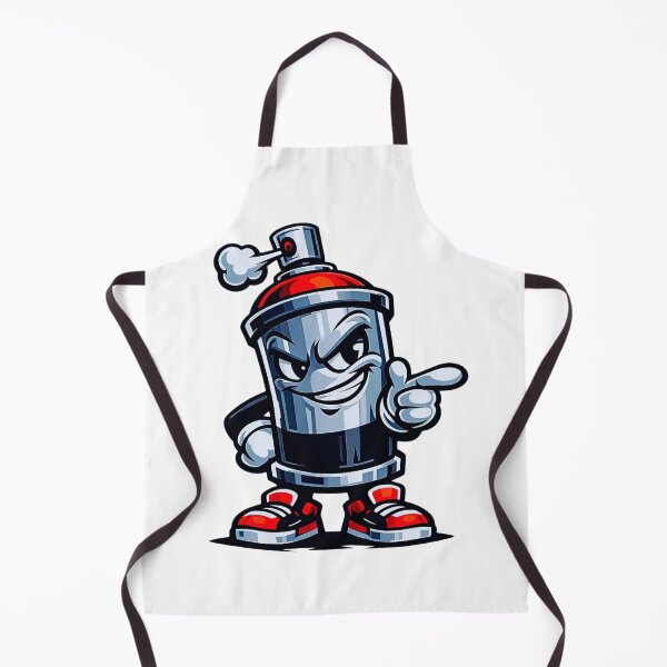 Item preview, Urban Spray Paint Can Mascot Cartoon designed and sold by Creatby7030.