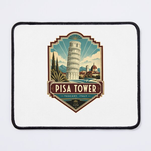 Item preview, Pisa Tower Tuscany Italy Landmark European Travel Souvenir designed and sold by Star3NowForMe.