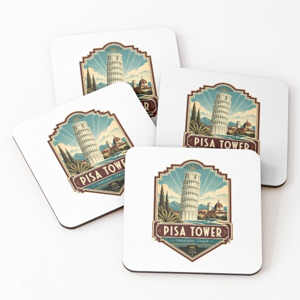 Item preview, Pisa Tower Tuscany Italy Landmark European Travel Souvenir designed and sold by Star3NowForMe.
