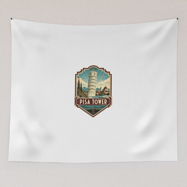 Item preview, Pisa Tower Tuscany Italy Landmark European Travel Souvenir designed and sold by Star3NowForMe.