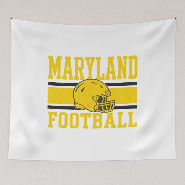 Item preview, Maryland Football Vintage Helmet Retro Design designed and sold by Katherine93077.