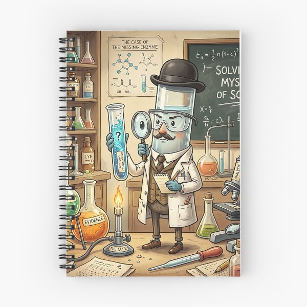 Item preview, Detective Test Tube Science Mystery Chemistry Lab designed and sold by Michaelragheb.