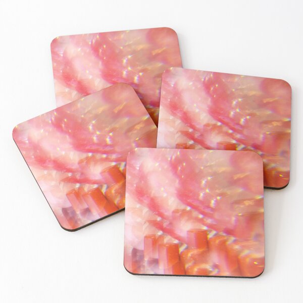 Item preview, Rose Quartz Harmony: Nurturing Energy and Intimacy Macro Abstract Art designed and sold by ElionSolis.