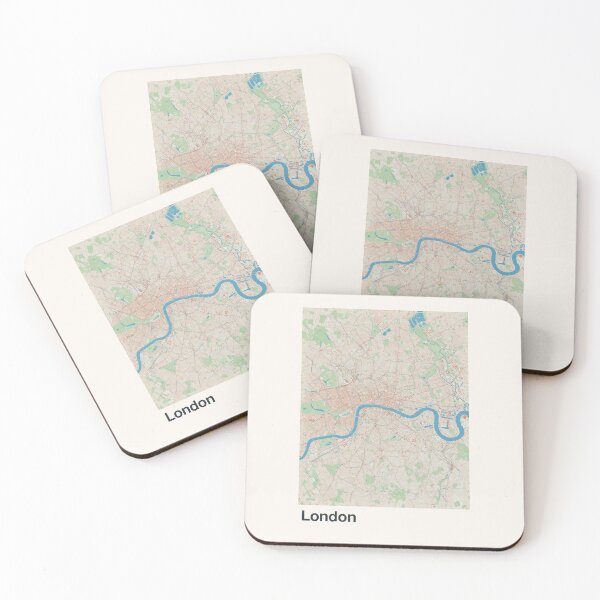 Item preview, London Minimalistic Map Art designed and sold by MapsNerd.