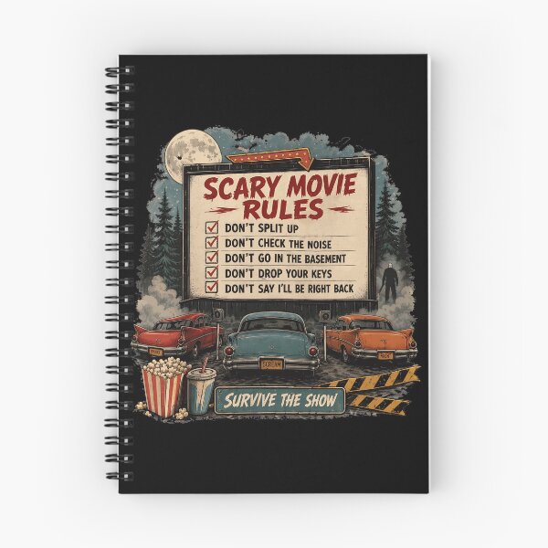 Item preview, Scary Movie Rules Drive-In Vintage designed and sold by MrDavidS59848.