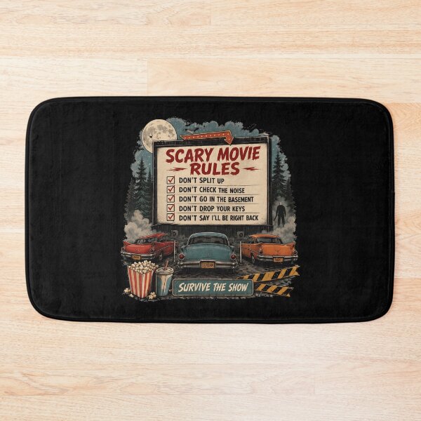 Item preview, Scary Movie Rules Drive-In Vintage designed and sold by MrDavidS59848.