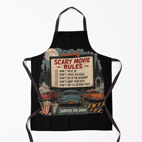 Item preview, Scary Movie Rules Drive-In Vintage designed and sold by MrDavidS59848.