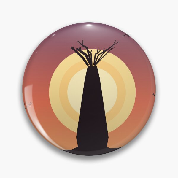 Item preview, Baobab tree silhouette art  designed and sold by Utibe123.