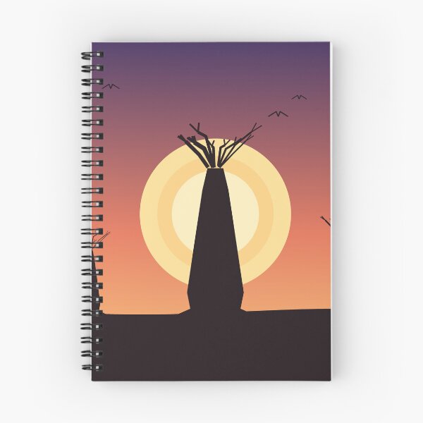 Item preview, Baobab tree silhouette art  designed and sold by Utibe123.