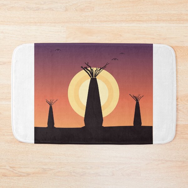 Item preview, Baobab tree silhouette art  designed and sold by Utibe123.