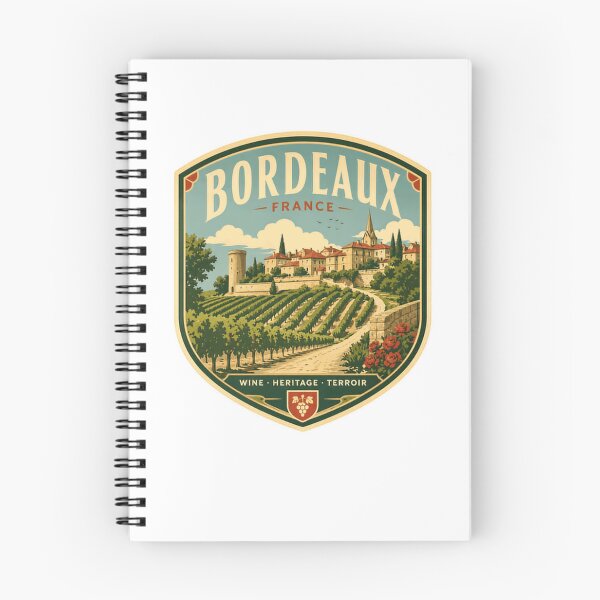 Item preview, Bordeaux France Wine Heritage Terroir French Wine Lover designed and sold by Star3NowForMe.