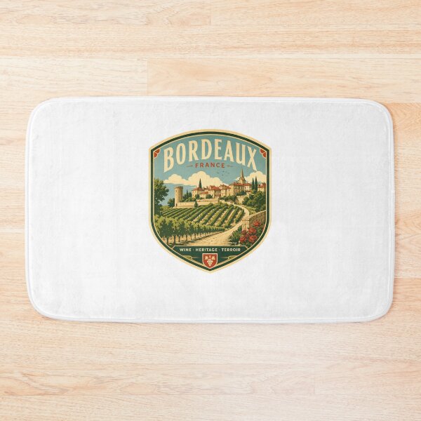 Item preview, Bordeaux France Wine Heritage Terroir French Wine Lover designed and sold by Star3NowForMe.