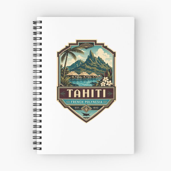 Item preview, Tahiti French Polynesia Island Travel Vacation Souvenir designed and sold by Star3NowForMe.