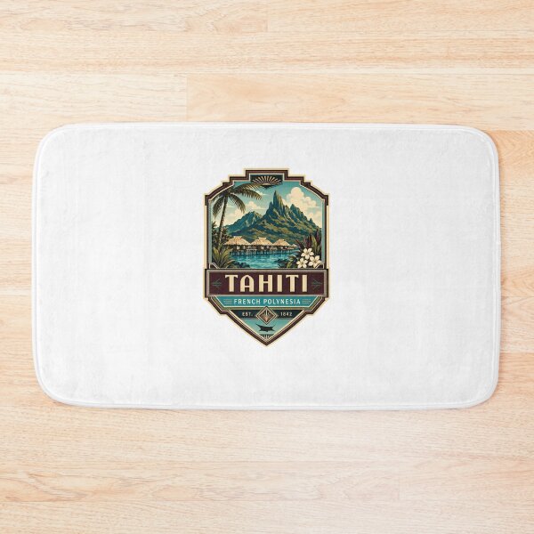 Item preview, Tahiti French Polynesia Island Travel Vacation Souvenir designed and sold by Star3NowForMe.