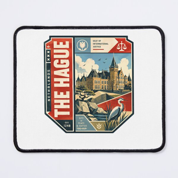 Item preview, The Hague Netherlands Est 1248 Seat Of International Justice City Of Peace And Justice Travel Souvenir designed and sold by Star3NowForMe.