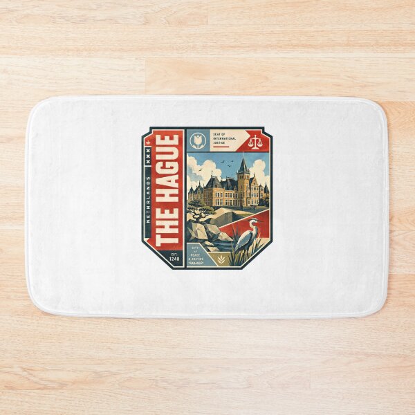 Item preview, The Hague Netherlands Est 1248 Seat Of International Justice City Of Peace And Justice Travel Souvenir designed and sold by Star3NowForMe.