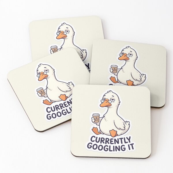 Item preview, Currently Googling It Funny Goose designed and sold by hutofdesigns.
