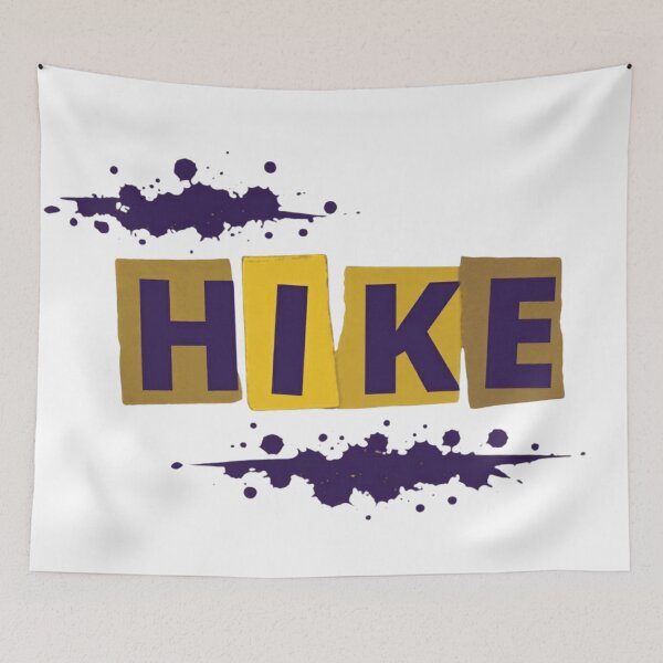 Item preview, HIKE Retro Earth Tone Ransom Note Typography designed and sold by GabeMountainArt.