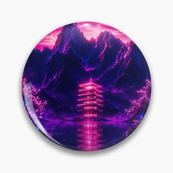 Item preview, Glow of the Pagoda Part 9 ''Convergence'' (Cyberpunk Remaster) designed and sold by MaxDreamsArt.