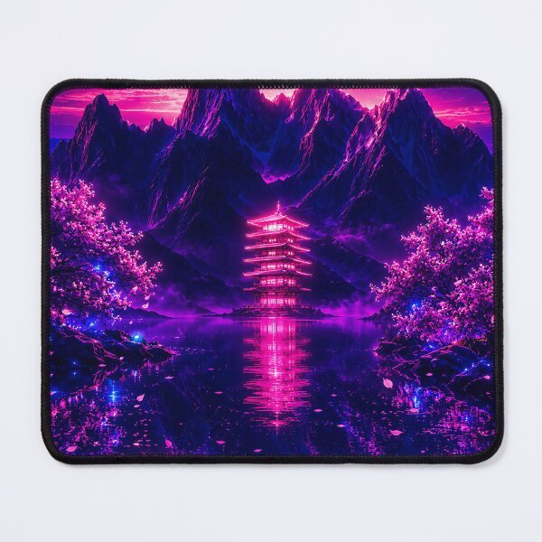 Item preview, Glow of the Pagoda Part 9 ''Convergence'' (Cyberpunk Remaster) designed and sold by MaxDreamsArt.