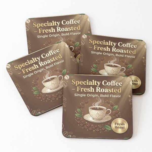 Item preview, Specialty Coffee Fresh Roasted Single Origin Bold Flavor designed and sold by KreatoLab.