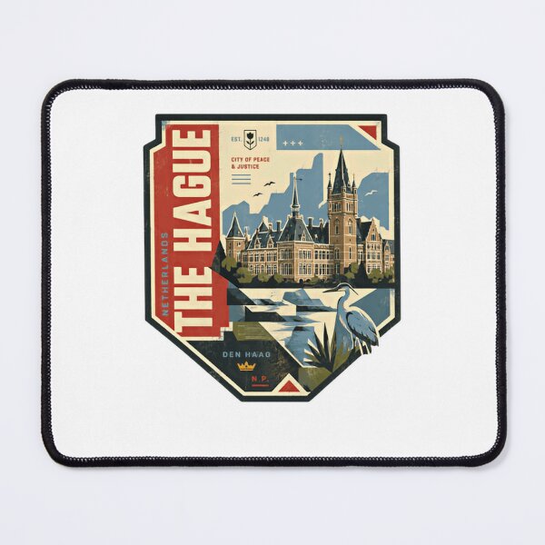 Item preview, The Hague Netherlands City Of Peace & Justice Den Haag Travel Souvenir designed and sold by Star3NowForMe.