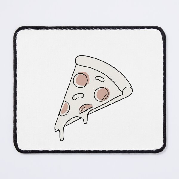 Item preview, Cheesy Pepperoni Pizza Slice Illustration designed and sold by Foodlore.