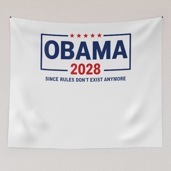 Item preview, Obama 2028 Since Rules Don'T Exist Anymore designed and sold by Krwasatoune.