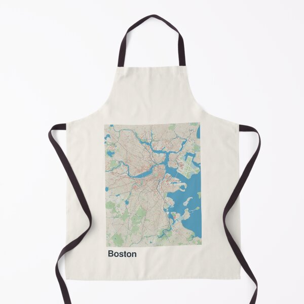 Item preview, Boston Minimalistic Map Art designed and sold by MapsNerd.