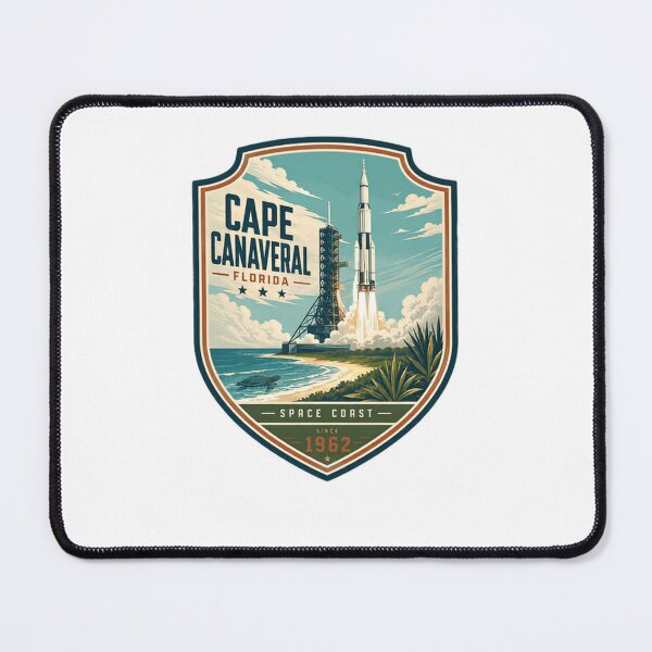 Item preview, Cape Canaveral Florida Space Coast Since 1962 Space Exploration designed and sold by Star3NowForMe.