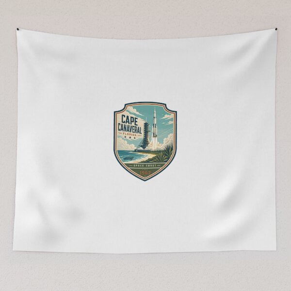 Item preview, Cape Canaveral Florida Space Coast Since 1962 Space Exploration designed and sold by Star3NowForMe.