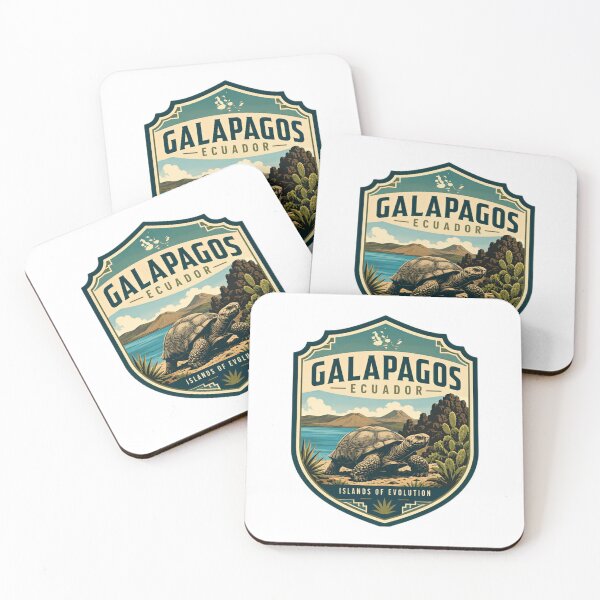 Item preview, Galapagos Ecuador Islands Of Evolution Tortoise Travel Souvenir designed and sold by Star3NowForMe.