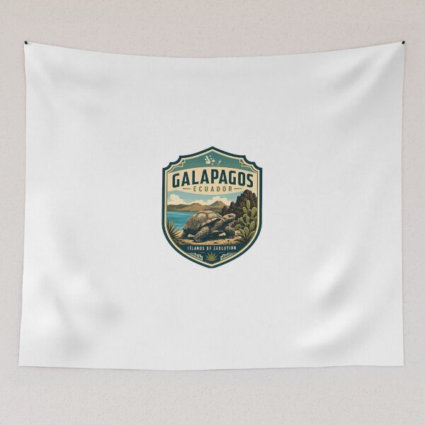 Item preview, Galapagos Ecuador Islands Of Evolution Tortoise Travel Souvenir designed and sold by Star3NowForMe.